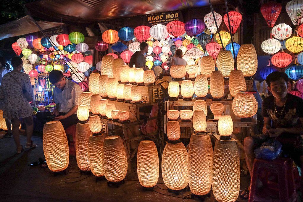 A street corner in Hoi An